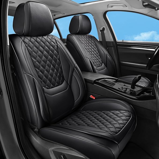 Universal Seat Covers — Full Set — Black
