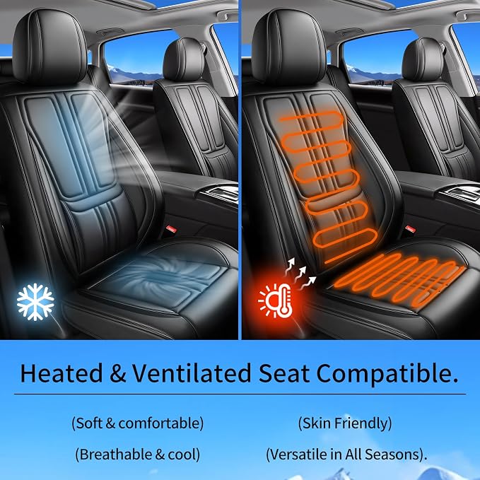 Seat Covers for Honda HR-V — Full Set — Black