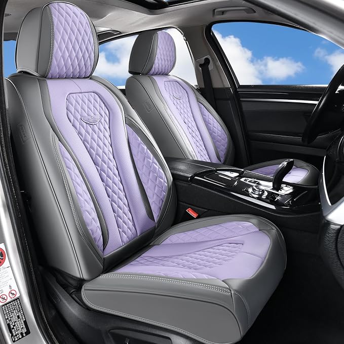 Universal Seat Covers — Front Seat — Purple