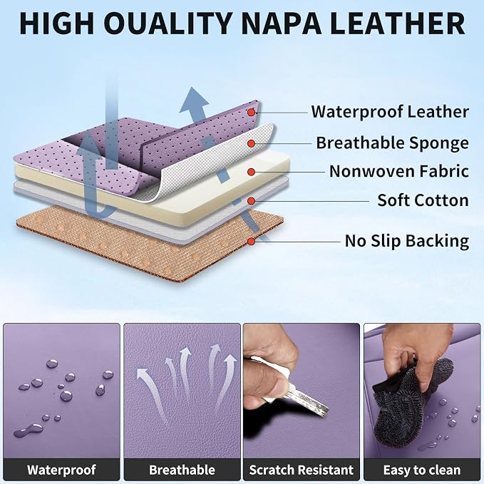 Universal Seat Covers — Full Set — Black