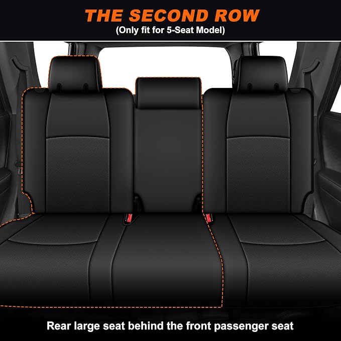 Seat Covers for Toyota 4Runner — Full Set — Black