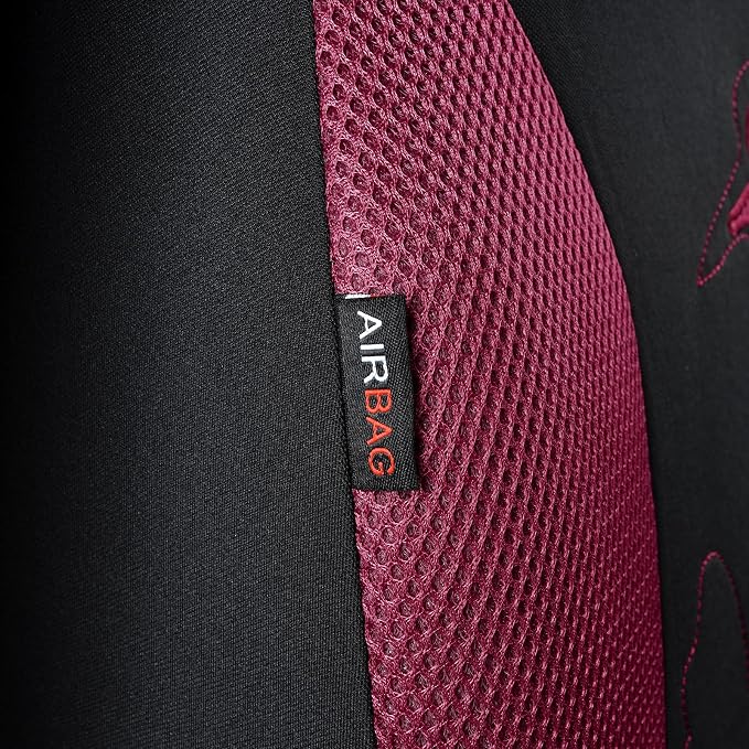 Universal Seat Covers — Full Set — Burgundy