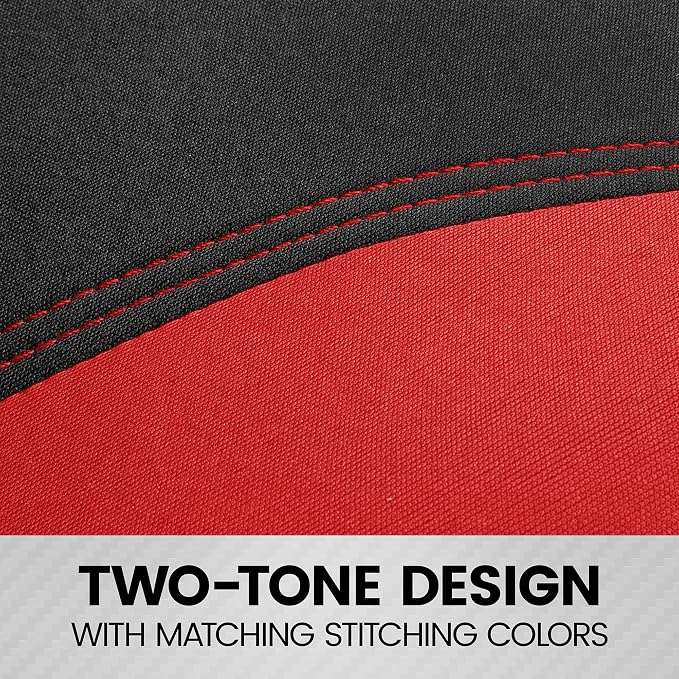 Universal Seat Covers — Full Set — Red