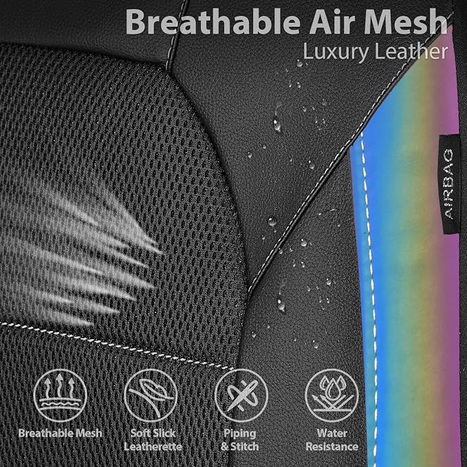 Universal Fabric Seat Covers — Front Seat