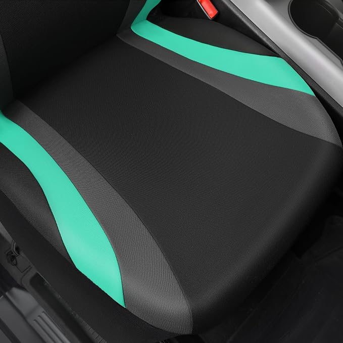 Universal Seat Covers — Front Seat — Black