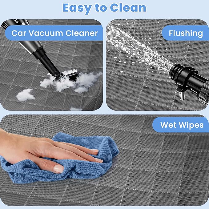 Pet Car Seat Protector — Front Seat — Gray