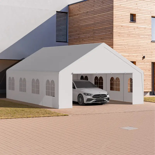 20x26 Canopy Tent for Parties Heavy Duty Carport Large Wedding Event Tent Portable Garage 91afa448-c18c-40a3-bd9a-69083d03dde4_2000x2000_1