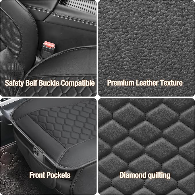 Universal Seat Covers — Black