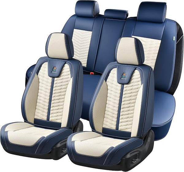Universal Seat Covers โ Full Set โ Blue / White