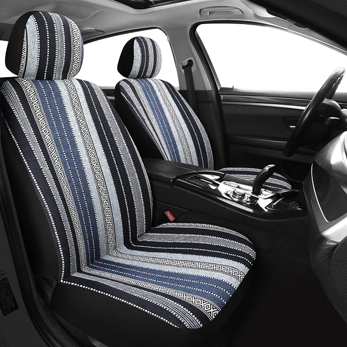 Universal Seat Covers — Front Seat — Blue