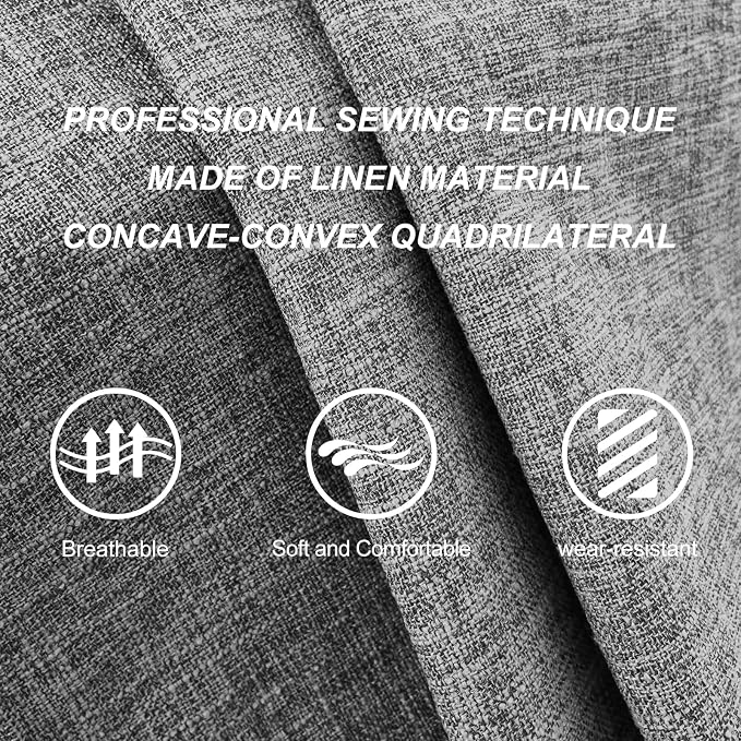 Universal Fabric Seat Covers — Front Seat — Gray