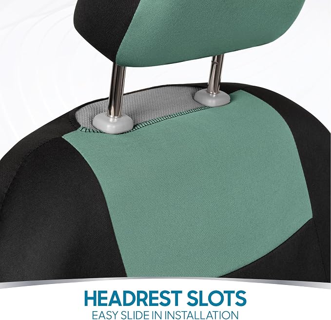 Car Seat Covers — Full Set — Black
