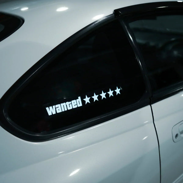 Wanted LED Panel Sticker DSC0425