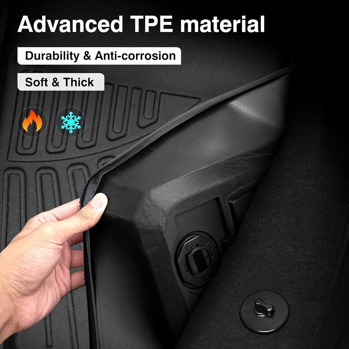 Toyota C-HR 2018–2023 3D Laser-Fit All-Weather TPE Floor Mats