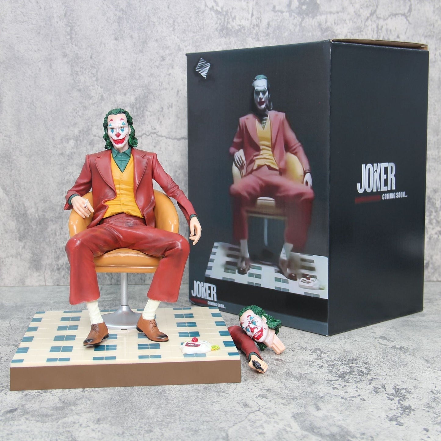 DC Suicide Squad The Joker and Harley Quinn Statue Model Toys Red Joaquin Clown O1CN01VGEqFV1IcetuPjMJO__2216589100914-0-cib