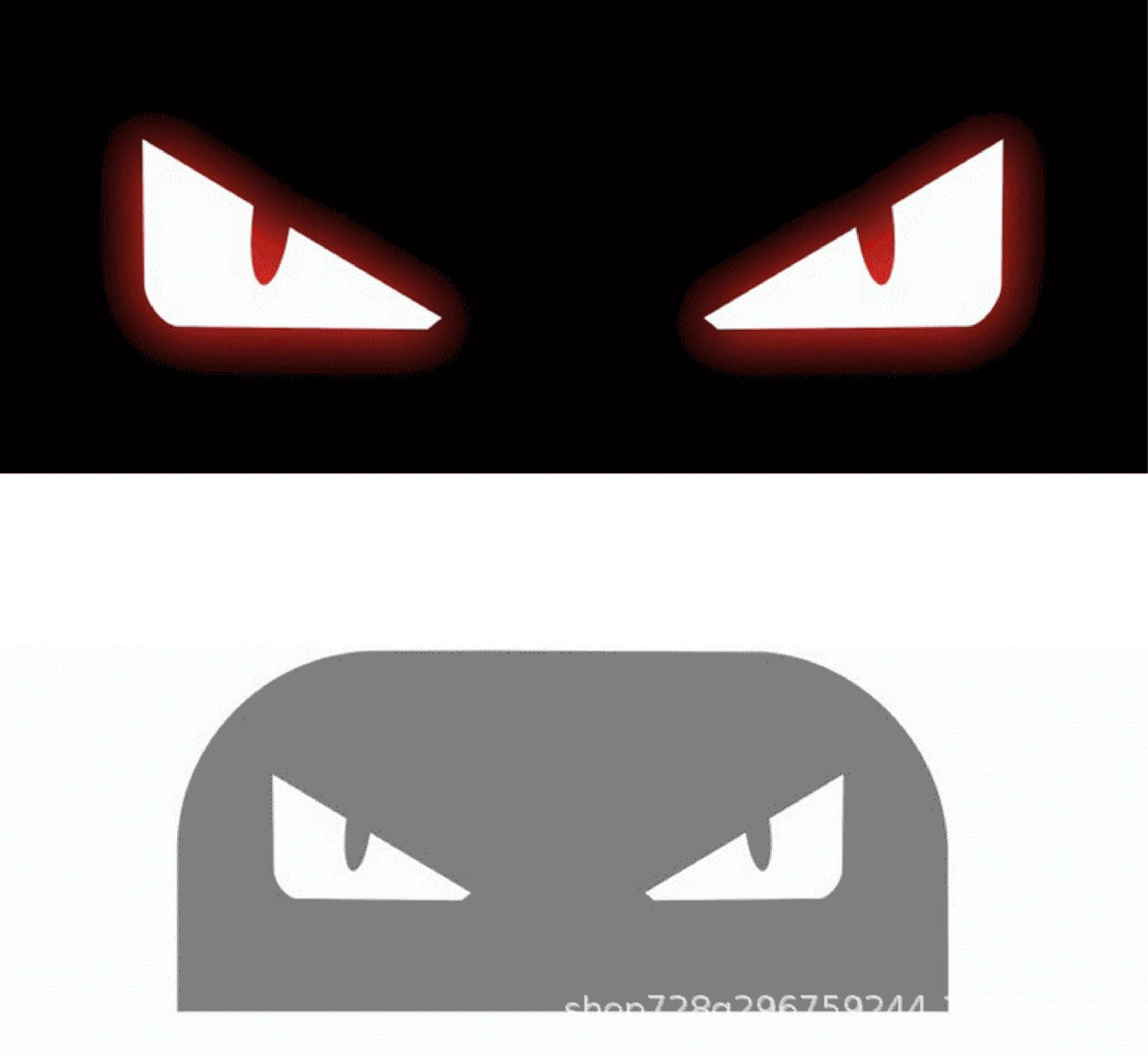 Devil Eyes Sticker high brake light High Quality Rear Tail Light Devil's Eye O1CN01qlekGd1xrDnDCfCsc__2216826216496-1-cib
