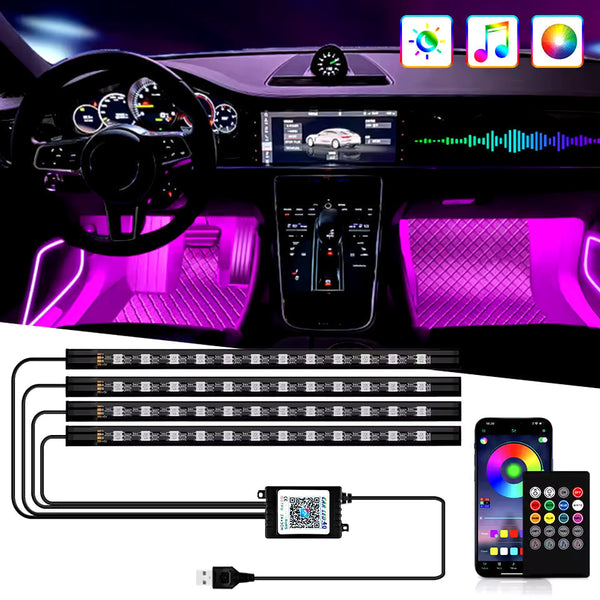 RGB LED Car Foot Lights โ 36/48/72 Neon with Remote App S3cffd715d90c43f1a6eaaab5ab5589a4d_jpg_960x960q75_jpg