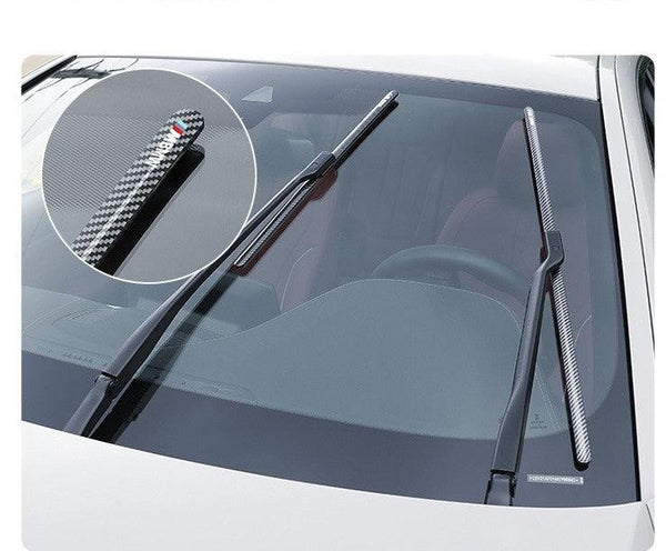 Auto Partsโข Carbon Fiber Pattern Car Universal Wiper With Your Car Logo auto-partstm-carbon-fiber-pattern-car-universal-wiper-with-your-car-logo-auto-parts-1