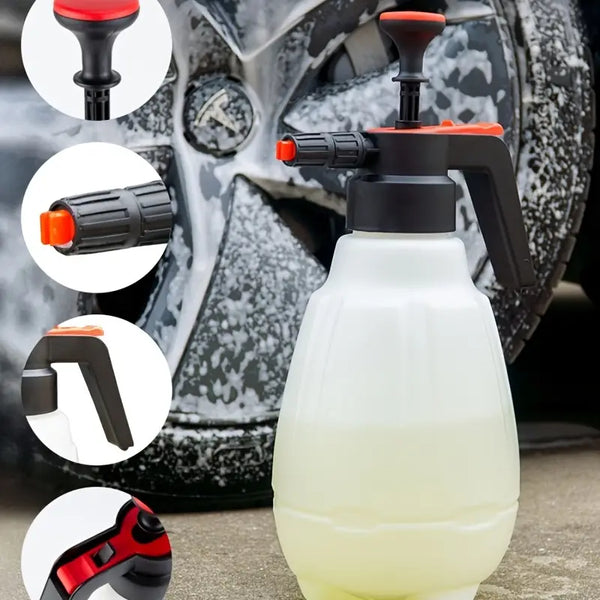 2.5L Multi-Directional Foam Sprayer with Attachments - Handheld, Versatile Cleaning b301613dfdad25f7a65f019873b5304d