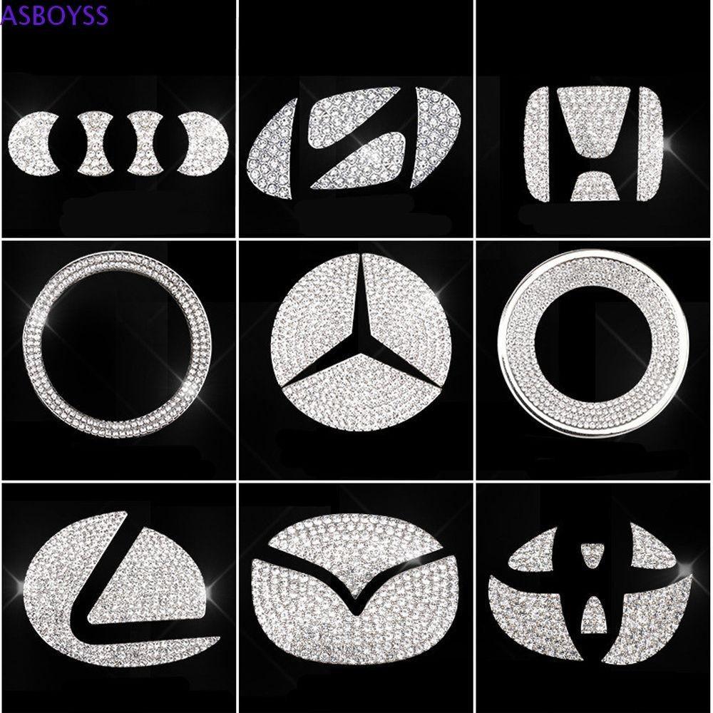 Car Steering Wheel Logo Diamond Decoration Stickers car-steering-wheel-logo-diamond-decoration-stickers-auto-parts-1