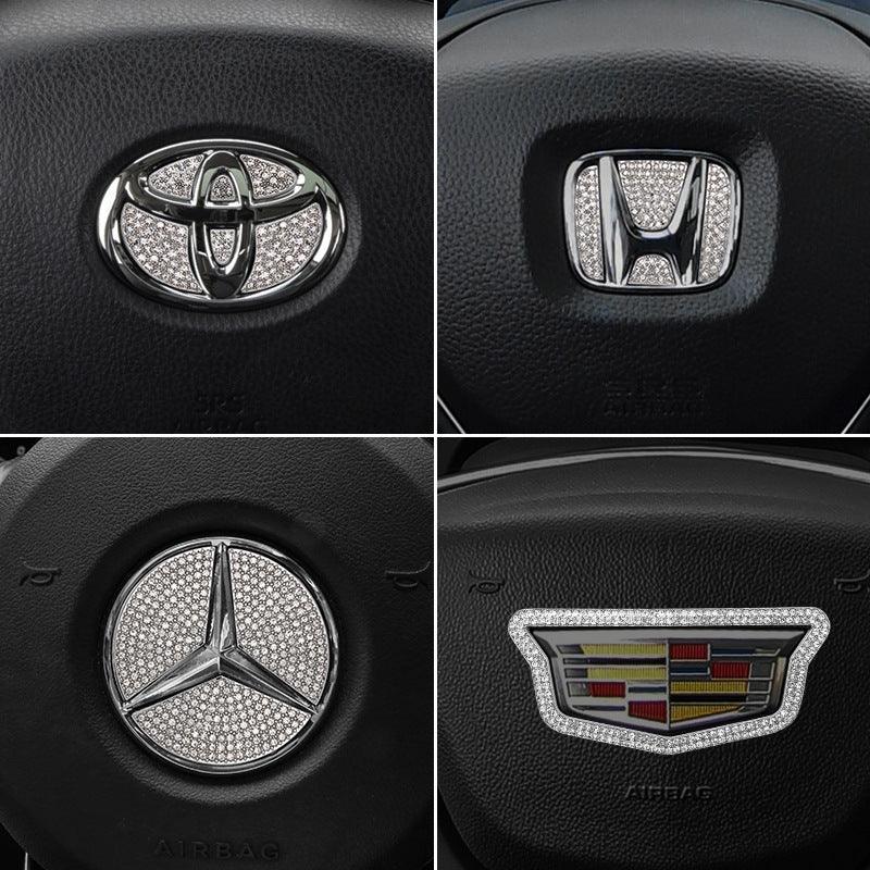 Car Steering Wheel Logo Diamond Decoration Stickers car-steering-wheel-logo-diamond-decoration-stickers-auto-parts-3