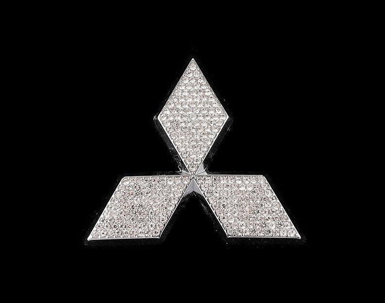 Car Steering Wheel Logo Diamond Decoration Stickers Mitsubishi 1 Pcs car-steering-wheel-logo-diamond-decoration-stickers-auto-parts-32