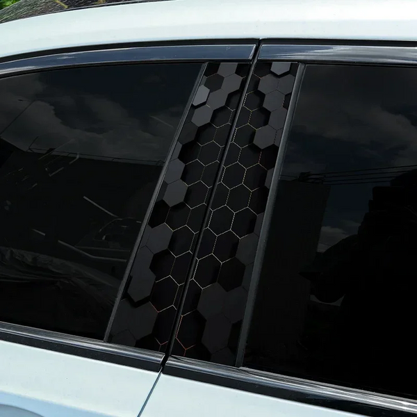 2pcs 3D Effect Honeycomb Car Sticker, Auto B Pillar download-2024-10-30T170907.053