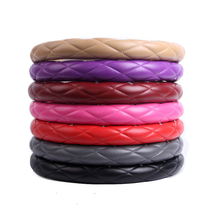 Luxury Diamond Crown Steering Wheel Cover | Bling Crystal Car Decor 10634037451_455652243