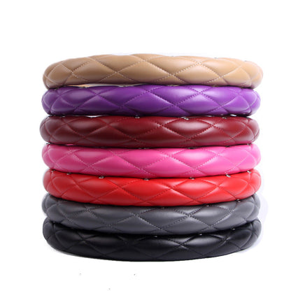 Luxury Diamond Crown Steering Wheel Cover | Bling Crystal Car Decor 10634037451_455652243