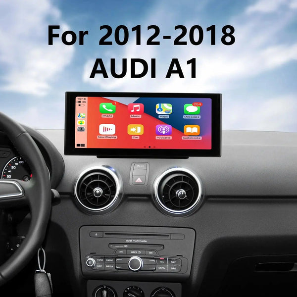 12.3 inch Android 12.0 Touchescreen upgrade radio Car - Auto Parts England Auto Parts www.cars4part.com United Kingdom for 2012-2018 AUDI A1 389.00