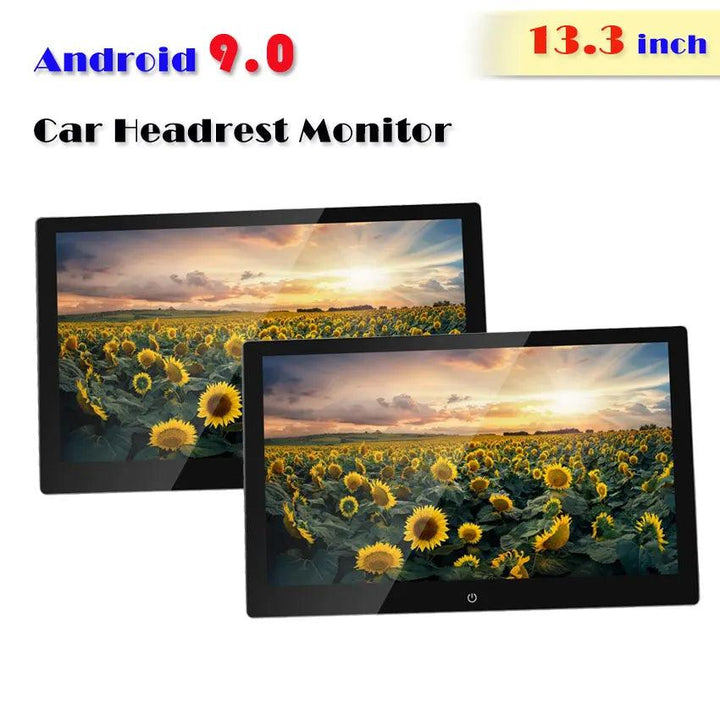 13.3 inch IPS touch screen android 9.0 car headrest monitor - Auto Parts England Auto Parts www.cars4part.com United Kingdom 225.00