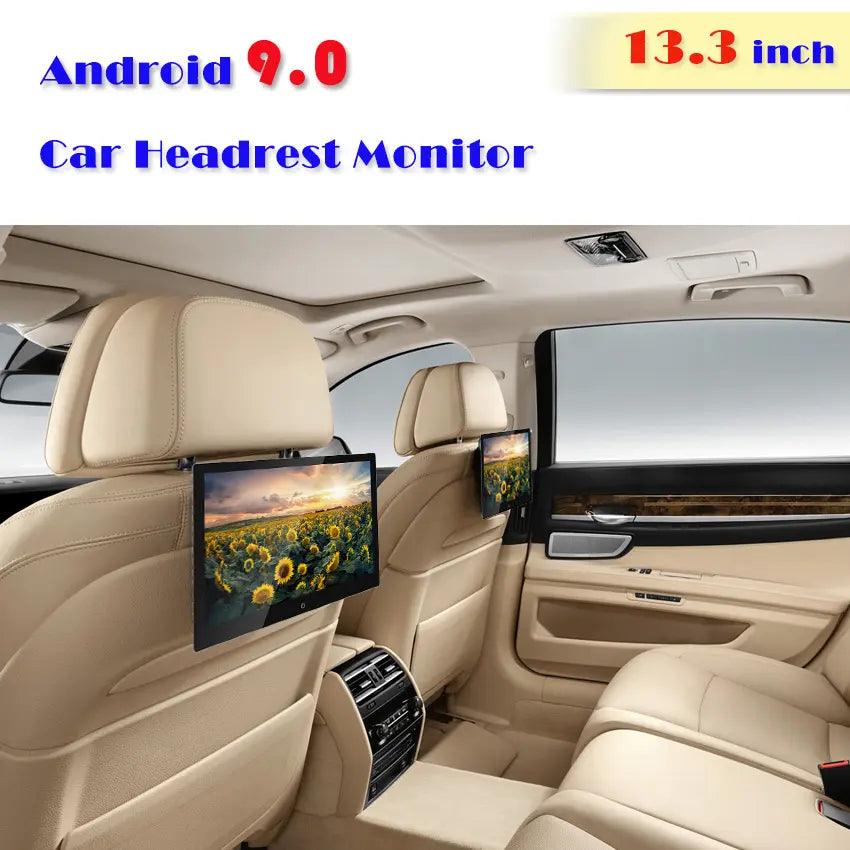 13.3 inch IPS touch screen android 9.0 car headrest monitor - Auto Parts England Auto Parts www.cars4part.com United Kingdom 225.00