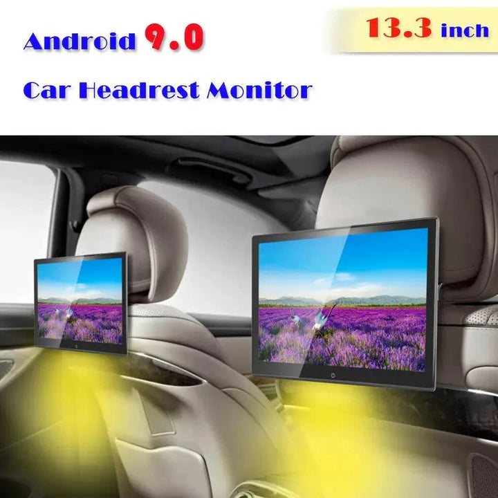 13.3 inch IPS touch screen android 9.0 car headrest monitor - Auto Parts England Auto Parts www.cars4part.com United Kingdom 225.00