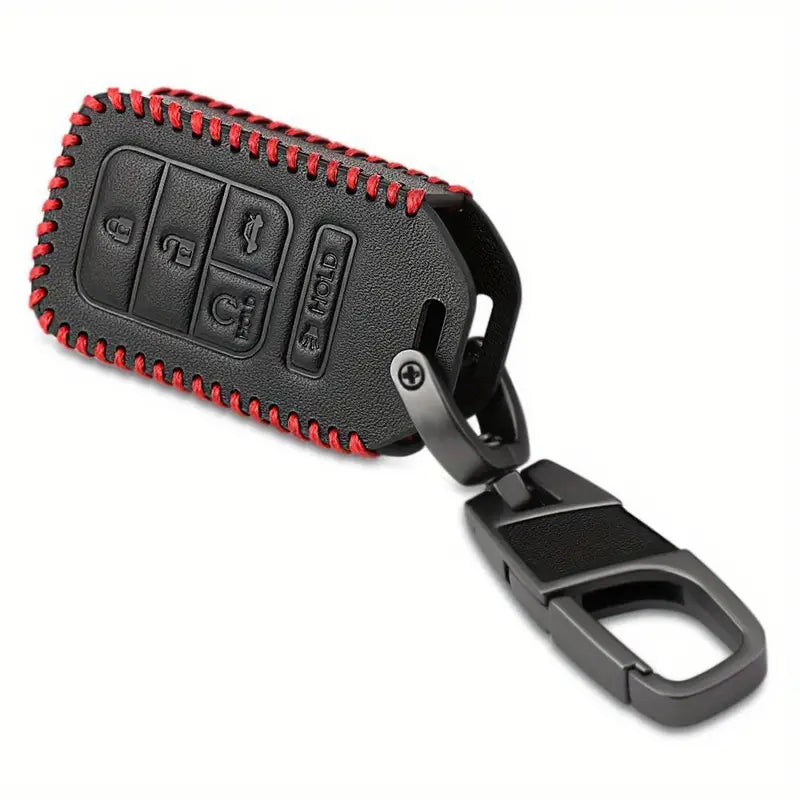 PU Leather, 5 Button, Car Key Case Cover For Honda 1714729912789-b183583afd2f411eb3b1fc6df3356739-goods