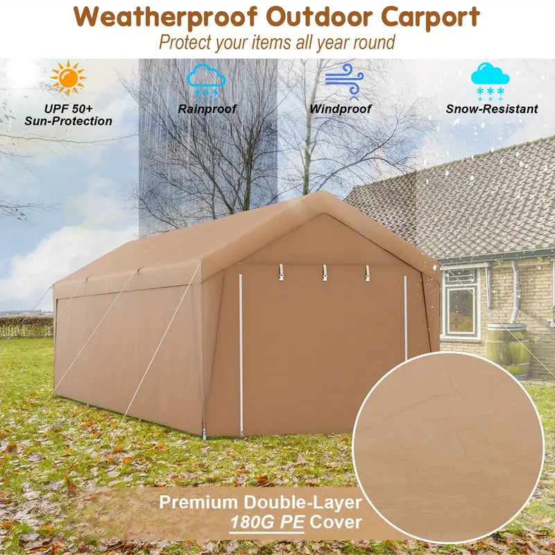 Zippered Door, Outdoor Canopy Tent 1717401814990-e84a8f3ae6264e50a1f84d6aac02382e-goods