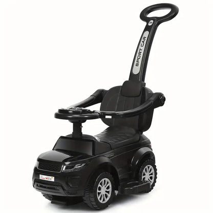 Auto Part Honey Joy 3 in 1 Ride on Push Car Toddler Stroller Sliding Car Black 1718781171670-e997493d41af46eb82123fcde2adf696-goods