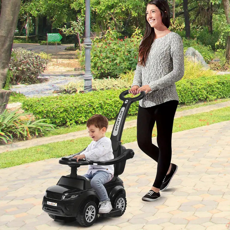 Auto Part Honey Joy 3 in 1 Ride on Push Car Toddler Stroller Sliding Car