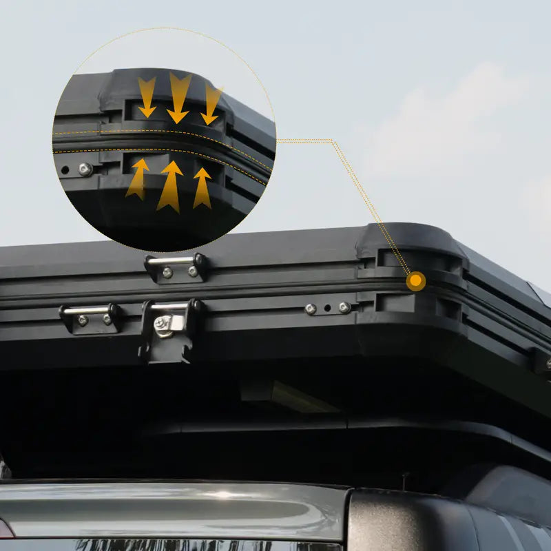 Car Roof Top Tent Flip Over Cozy Outdoor Fishing Camping Hiking Tent 2-3 Person