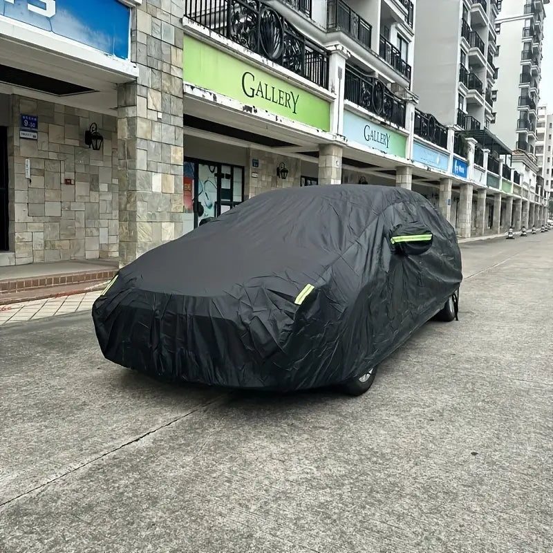 Car Cover for Sedan, Hatchback & SUV - All-Weather, UV Protection with Reflective