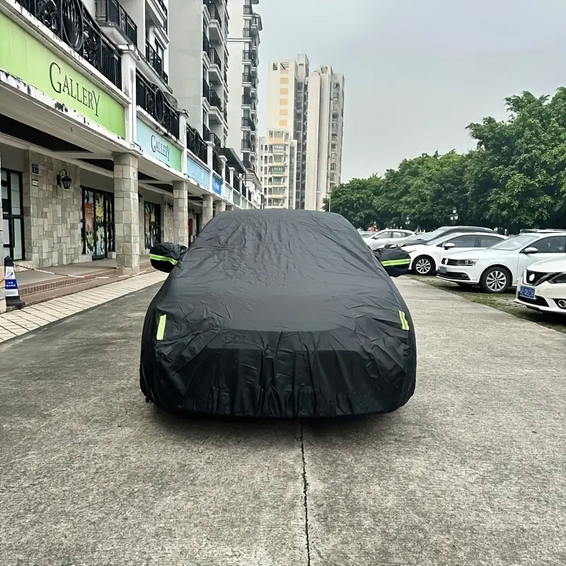 Car Cover for Sedan, Hatchback & SUV - All-Weather, UV Protection with Reflective