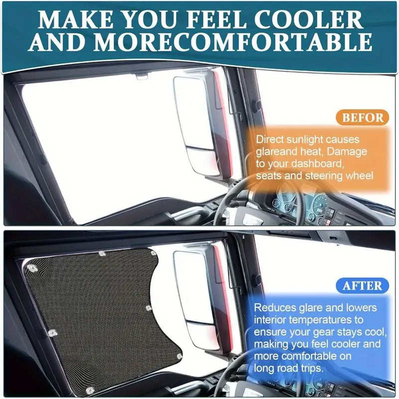 Semi-Truck Side Window Shade - Durable Polyamide, Enhanced Privacy & Visibility 1720691767744-a879f3d46c994271bb1c8b9b2e582c98-goods