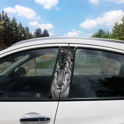 2/pcs Tiger Design Car B-Pillar Stickers 1722413482806-cc663c3c2fa2448f82a855a337537eed-goods