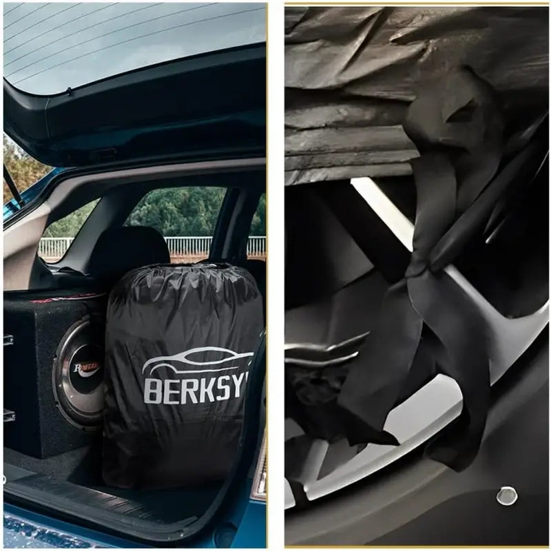 Car Cover for 2010-2024 Chevy Camaro All Weather 6 Layers with Storage Bag