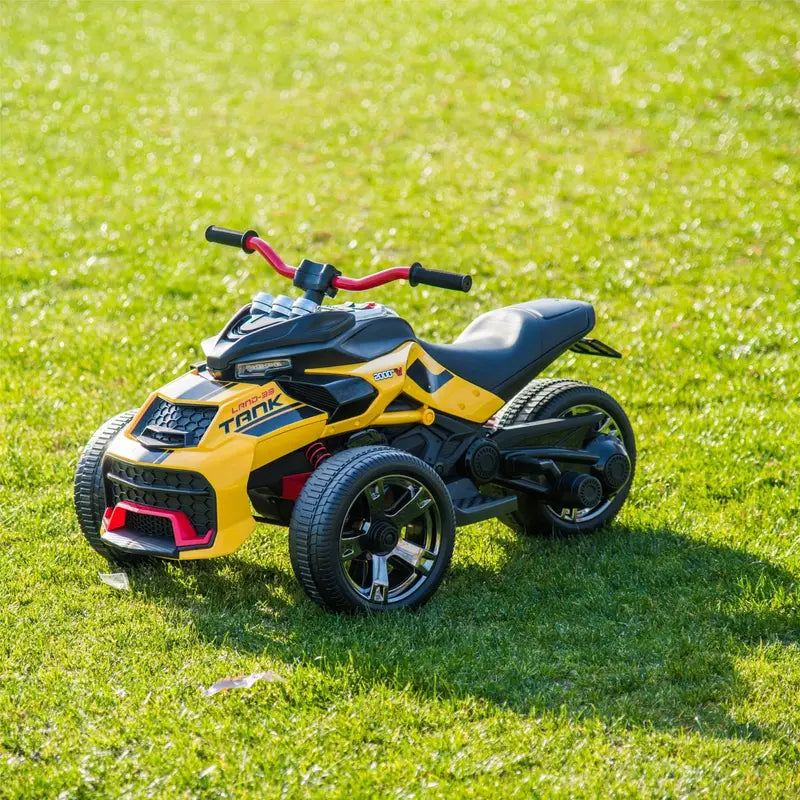 24V Kids Ride on All-Terrain Vehicle, 3 Wheeler Electric Vehicle, Battery Powered Ride on Motorcycle with LED Lights 1724059063137-217ac4be38064501a52ef38d33399caf-goods