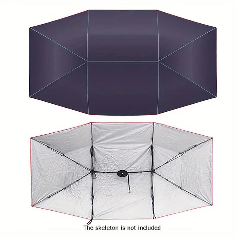 Universal Car Sun Shade Umbrella Cover Tent Cloth UV Protect Waterproof 4X2.1M