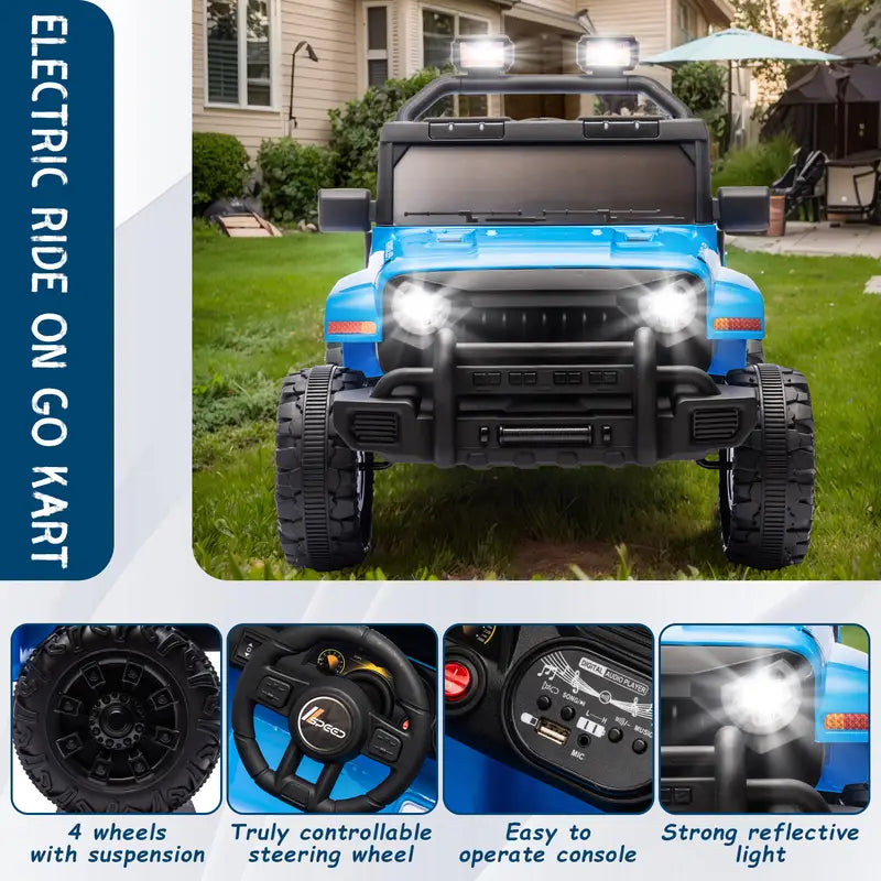 12V Kids Ride On Electric Car W/Parents Control