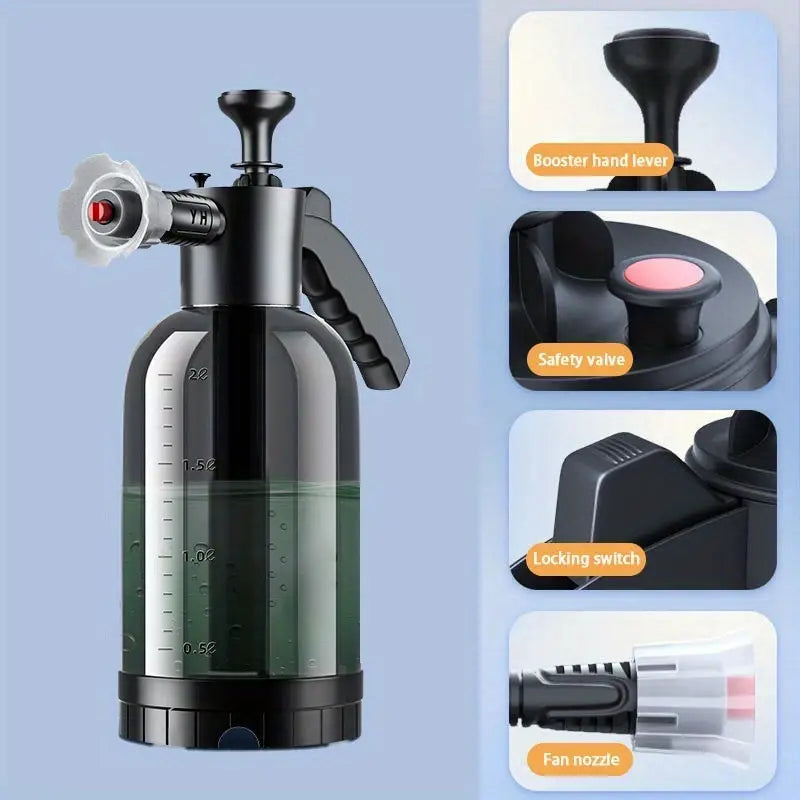 Pump Foam Sprayer, 0.5 Gallon Car Wash Sprayer 179affe0ec0e7d7fea30ec7989f29023