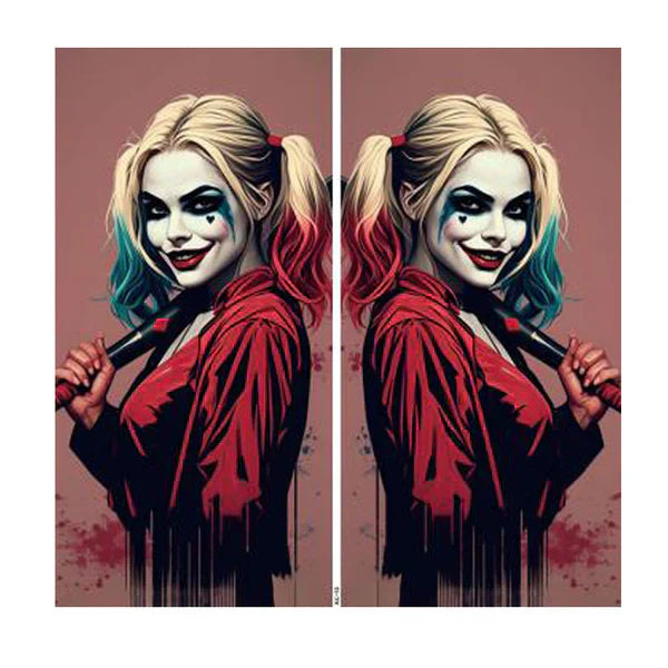Clown B Pillar Sticker Protective Film 2pcs 18