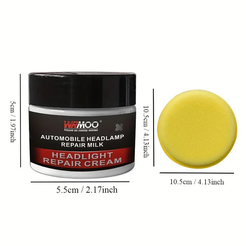 Car Headlight Restoration Kit - Crystal Plated Polish & Scratch Remover 1a42c5f1-a632-4fef-b35e-5b1fd03d950b