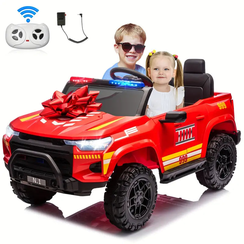 24V Ride On Police Car For Kids 2 Seater, 400W Ride-on Toy For Big Kids With Remote Control